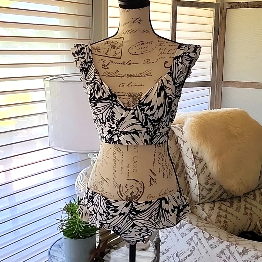 Floral Ruffled Bikini